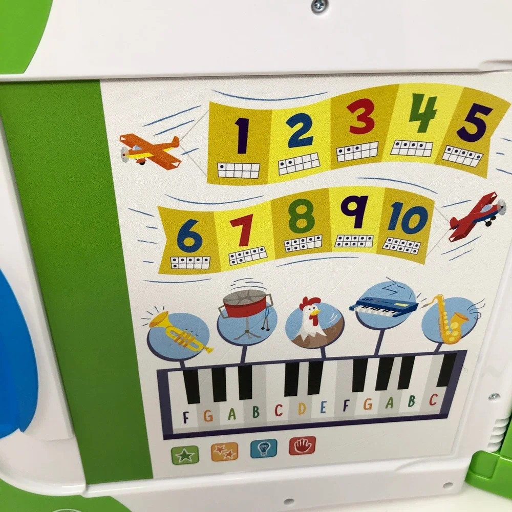 LeapFrog LeapStart 2016 Interactive Learning System White Green Blue No Books